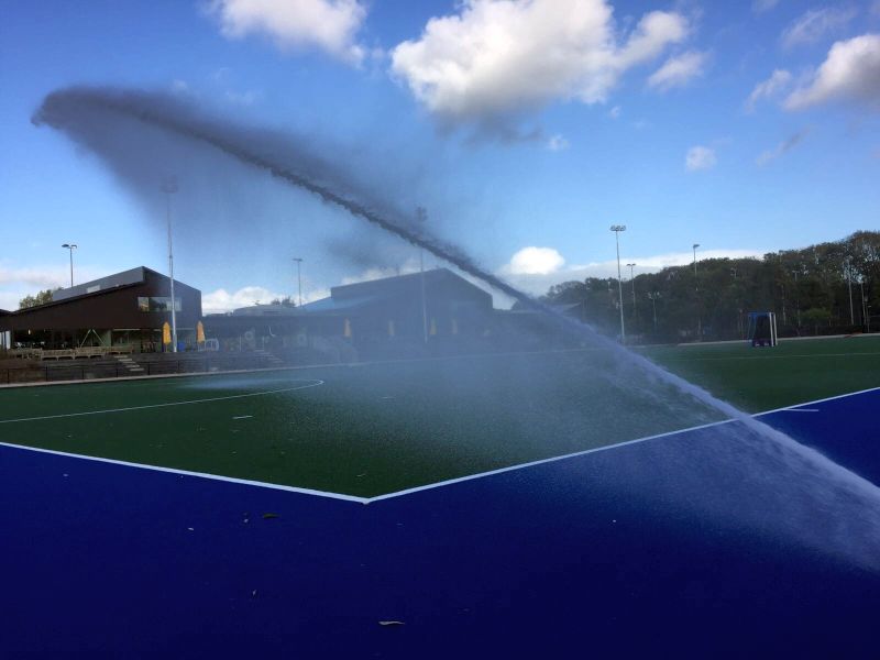 Aquaco levert beregeningsinstallatie bij SV Kampong Hockey