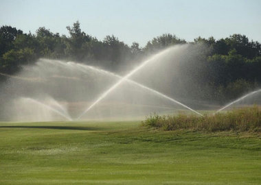 Beregening golfbaan
